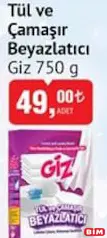 GİZ TÜL VE ÇAMAŞIR BEYAZLATICI 750 G